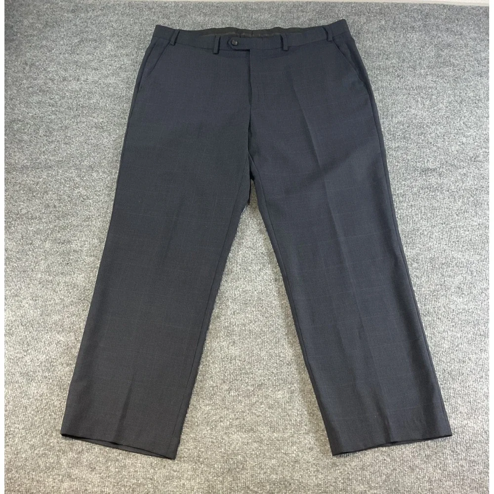 Lauren Ralph Lauren Dress Pants Mens 40x30 Black Classic Fit Suit Trousers Busin
